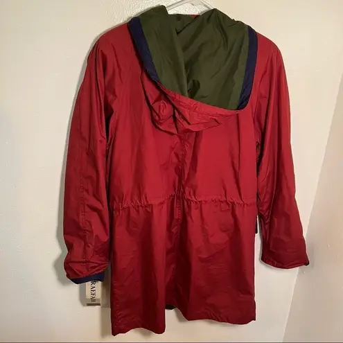 Vintage Braefair Trench Coat Red Size 8