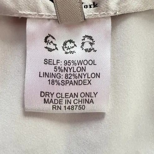 Sea New York Crochet Bikini Bottom Blue/Orange Cream Wool Large Cottagecore Boho Blue