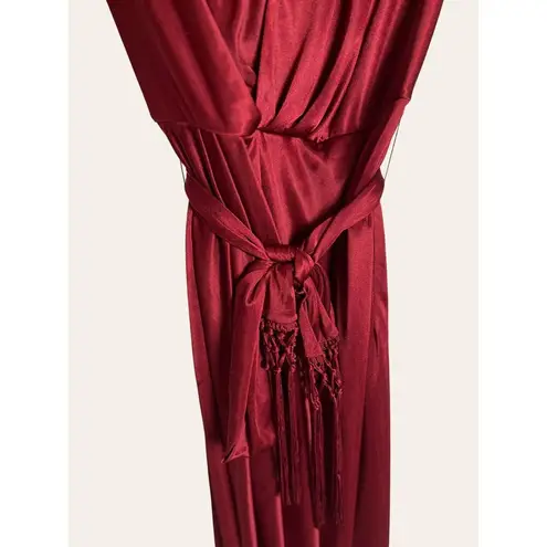Altuzarra for Target Red Tassel Tie Waist V