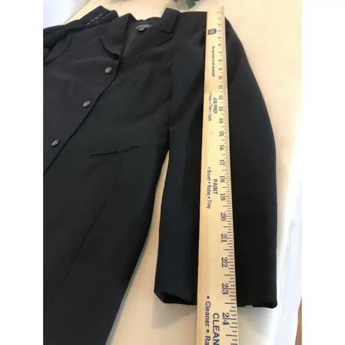 Classiques Entier Women Jacket 6 Black 3 Buttons Whimsigoth Preppy Office Siren