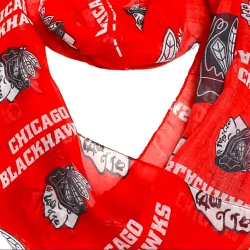 infinity NHL Chicago Blackhawks red  scarf