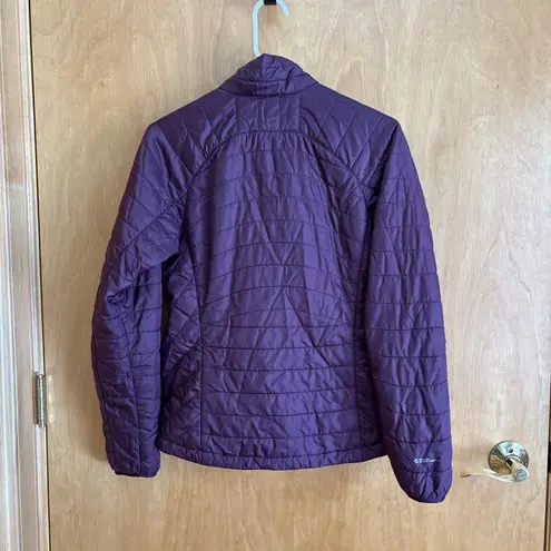 Eddie Bauer  Women's First Ascent‎ Reversible Jacket Purple Coat Puffer Size XS