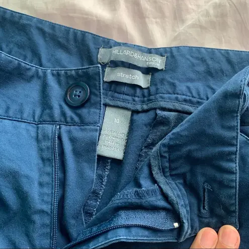 Hillard & Hanson Blue casual pants