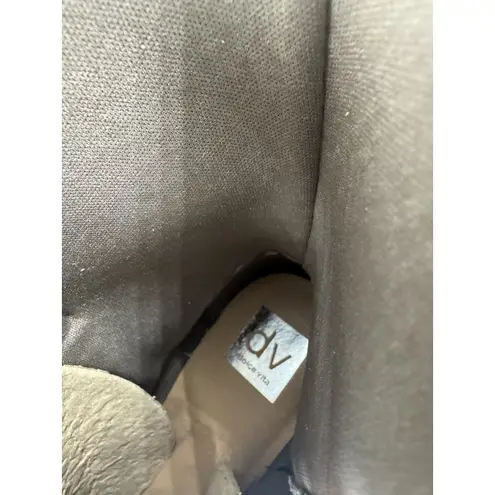 Dv By Dolce Vita Women Side Zip Buckle Moto Bike Boot Dark Taupe Size 8