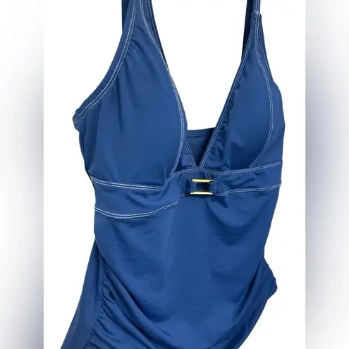 Bleu Rod Beattie Stitched Over The Shoulder Tankini Top NWOT