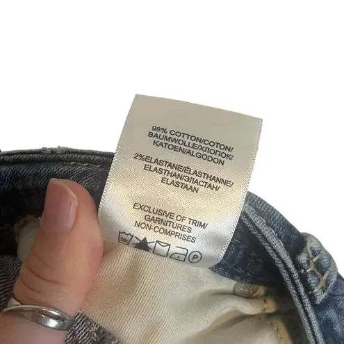 Silver Jeans Co. Women's Plus Size W 36 Girlfriend Skinny Jeans Blue