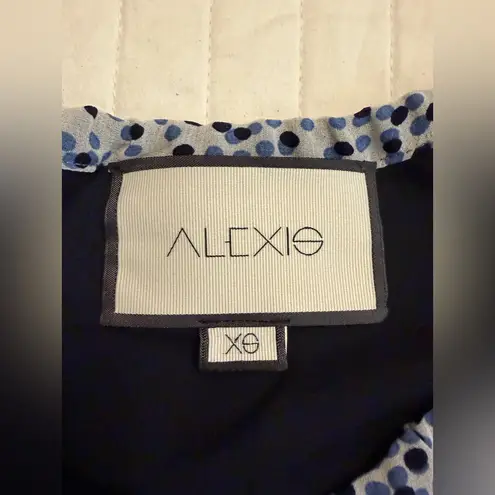 Alexis Lanelle Dress in Capri Embroidered floral dot mini dress NWOT