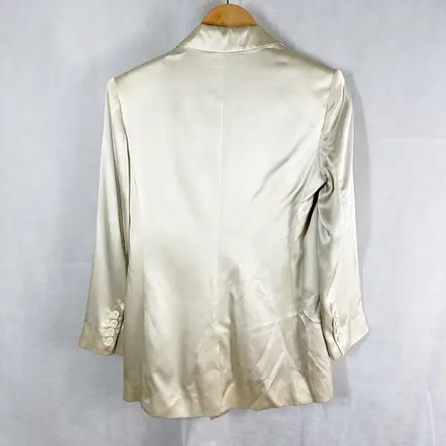 L'Agence Taryn Double Breasted Blazer Champagne Size 2