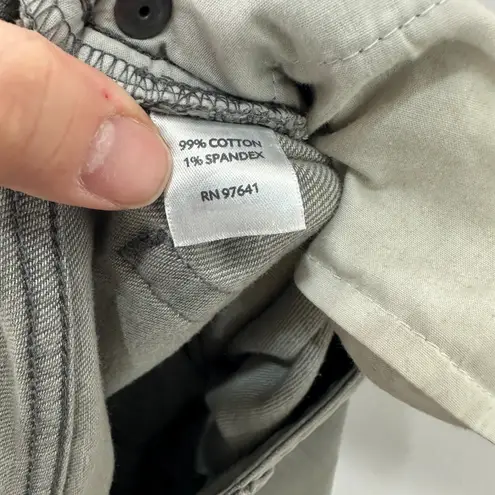 J Jill Jeans 8 Petite Gray Slim Leg Stretch Neutral Capsule Cotton Office Chic Size 8P