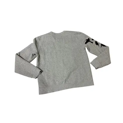 Cirque du Soleil LUZIA Gray Bird Print Crewneck Sweatshirt Performance Wear XL