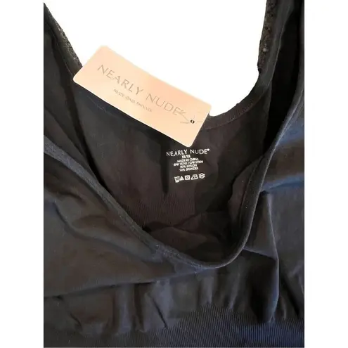 Nearly Nude Shapewear Tank and bodysuit Black / Nude Size XL