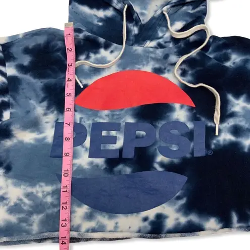 Pepsi GraphicâTie Dye CropâHoodie