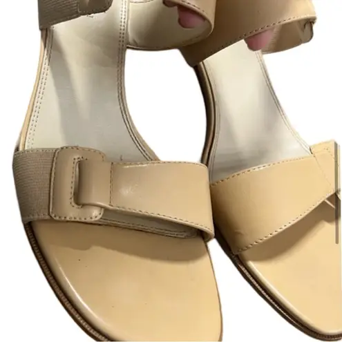 Anne Klein  Nude Sandal with 3 inch Heel Size 9.5