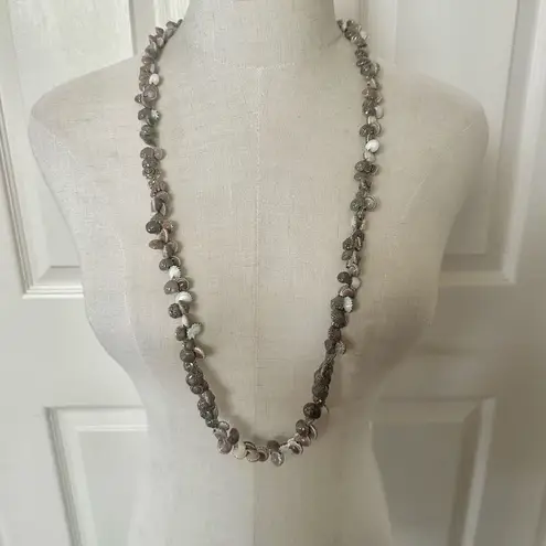 Seashell snail Lei necklace