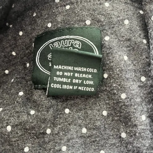 Laura Ashley Polka Dot Pajama Top - Size L