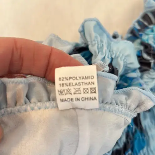 Haute Swimwear BLUE HAWAIIAN BIKINI size SMALL