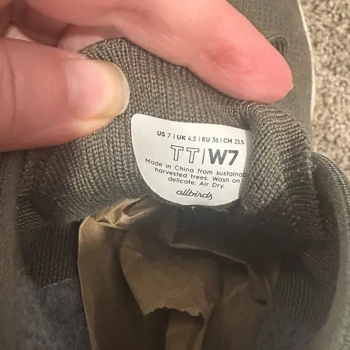 Allbirds Kauri Fiddle-Leaf (White Sole) Tree Topper Sneakers | 7