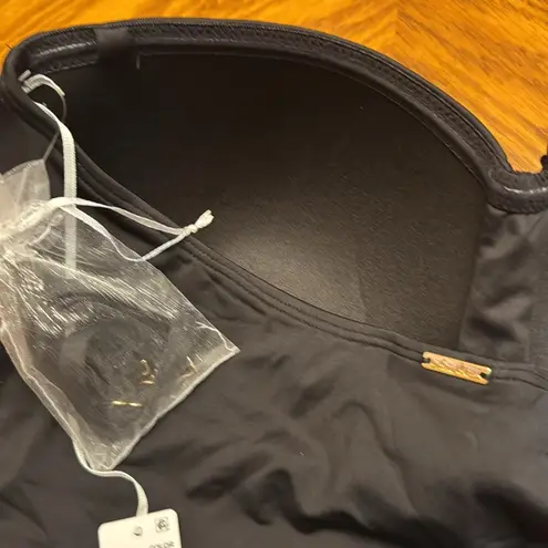 Anne cole Women's Live In Color Twist Front Shirred One Piece NWT