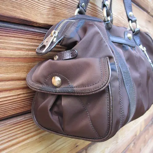 CELINE Brown Satchel Bag