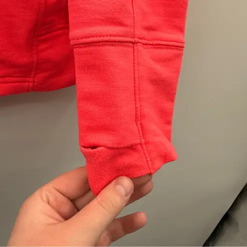 Under Armour HeatGear Hot Pink Long Sleeve 1/2 Zip Activewear Jacket Sz M