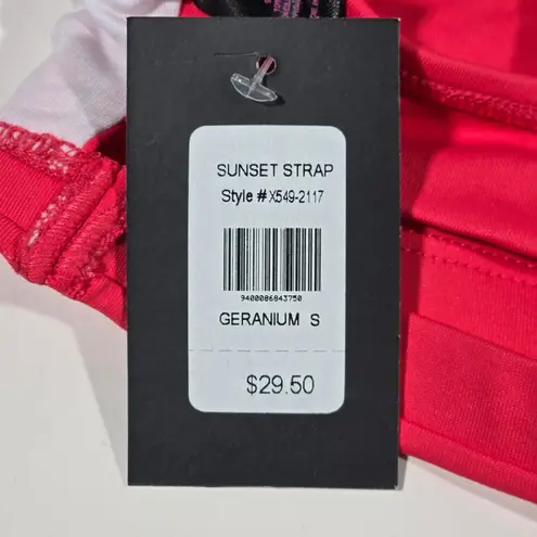 Frederick's of Hollywood Frederick's of Hollywood Sunset Strap Tie Detail Swim Top Geranium S NWT