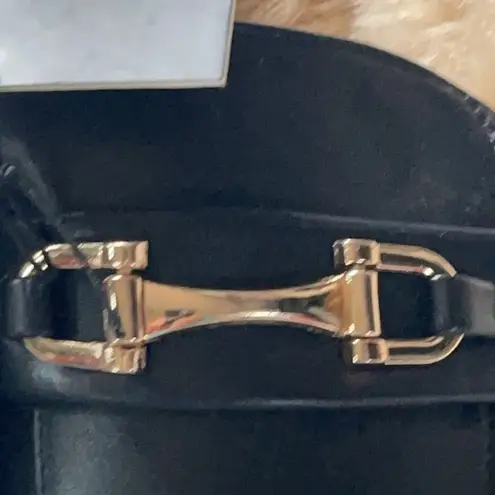 Ellen Tracy faux fur lined slides size 5/6