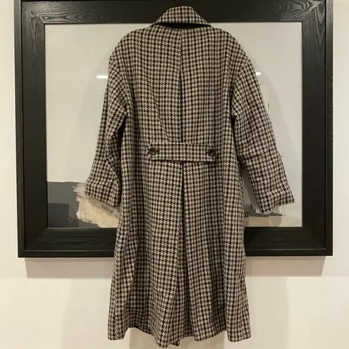 ZARA Houndstooth Coat