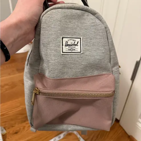 Herschel Supply Company Herschel Supply Co. Mini Backpack Nova Pink and Grey