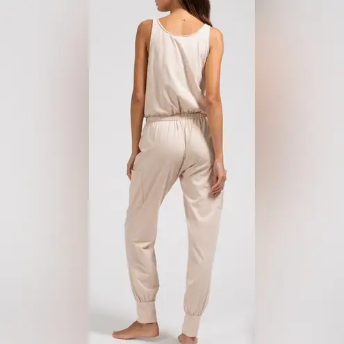 Eberjay Eberjey Brie Cargo Sleeveless Jumpsuit in Antique Rose Sz M