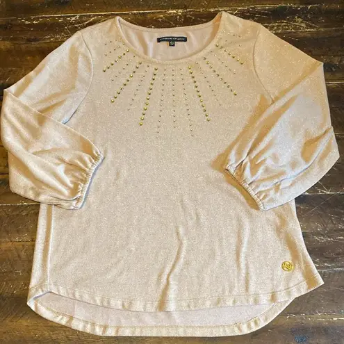 Adrienne Vittadini Blush Pink Sweater