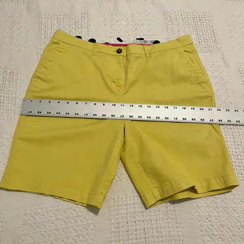 Bermuda Boden 9" yellow  chino casual shorts size 12 SH2 8016