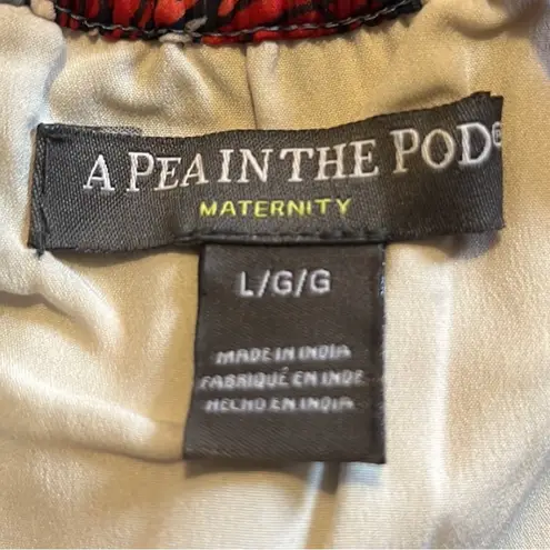 A pea in the pod Large Maxi Maternity Dress