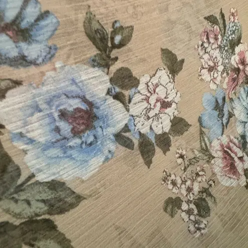 NWOT Madden NYC Triple Ruffle Smocked Dress. Tan Size XXL