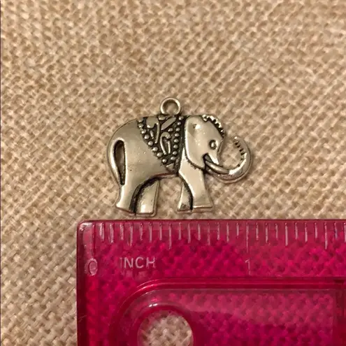 Elephant charms lot of 6 cute animal pendants new