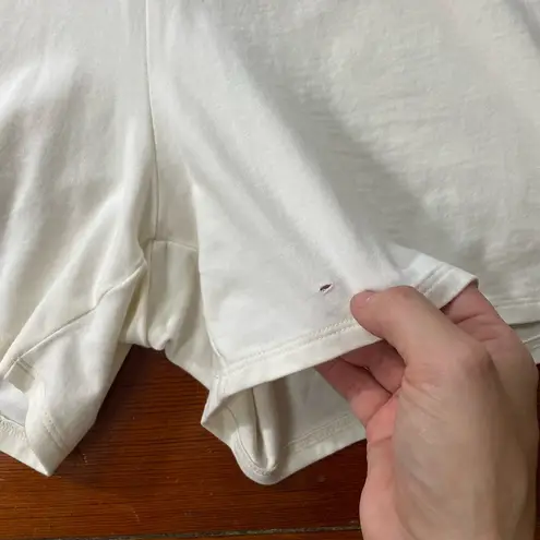 Spartina 449 Blue and White Nautical Striped Athletic/Athleisure Golf Skirt Sz M