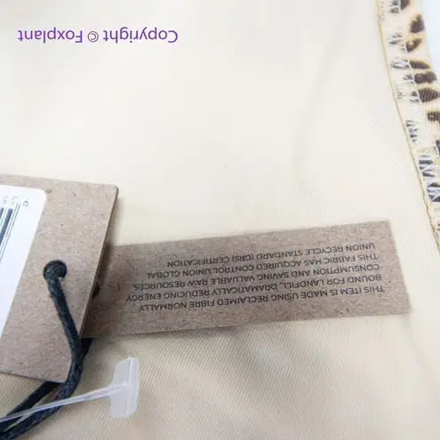 Thrills NEW Free People x mild animal print string bikini bottom, USA L