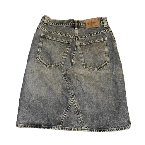 Calvin Klein Vintage  Denim Skirt