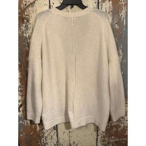 Women’s Boden Cream cardigan sweater, size 8 alpaca wool blend Size M