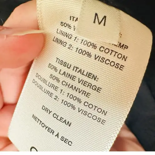 CO Clay Gray Collarless Flare Cuff V