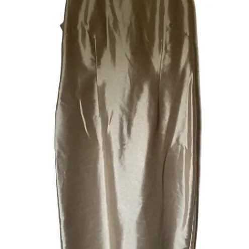 Jessica Howard | 2 PC SUIT | LONG DRESS WITH HIP JACKET WITH RHINESTONES