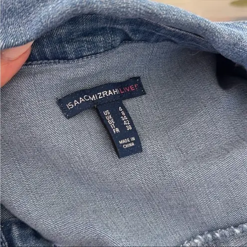 Isaac Mizrahi True Denim Classic Jean Jacket Size 4