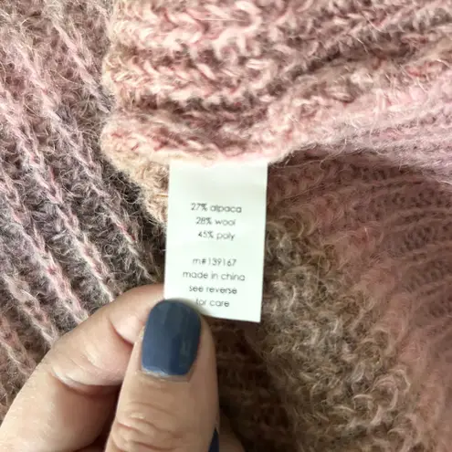27 Miles Leda Cardigan in Fantasy Pink Alpaca Wool Blend Size XS