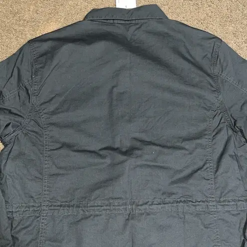 Pact Organic Woven Lined Safari Jacket Gray Large