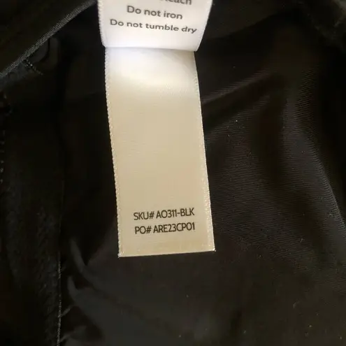 ANDIE NWT The Nantucket One Shoulder One Piece Black XS Sleek & Sophisticated