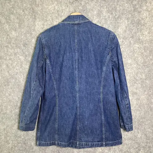 Liz Claiborne 1990’s  Denim Chore Three Pocket Jean Jacket Women's Small