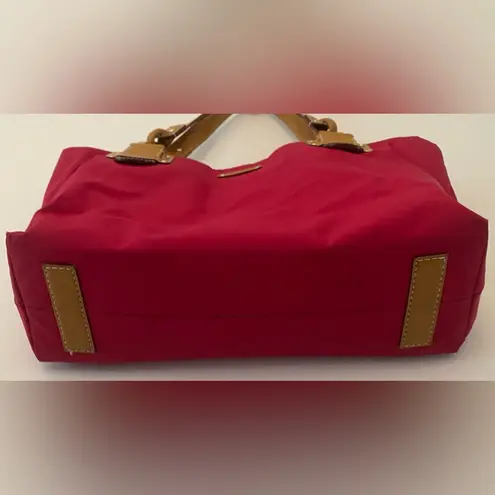 Kate Spade  Crimson & Tan Purse