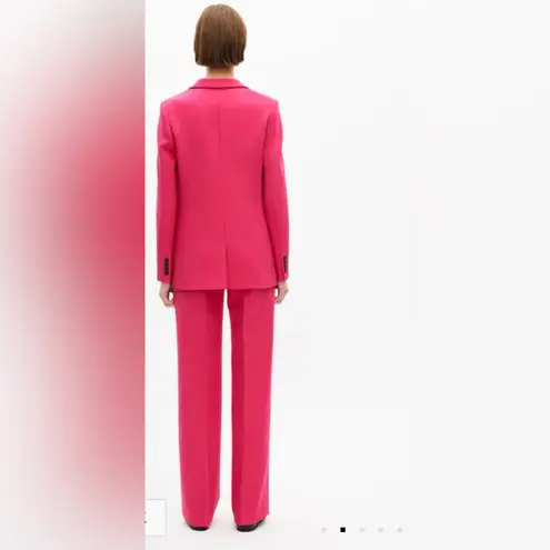 The Kooples PINK CREPE SUIT JACKET sz 38 (M)