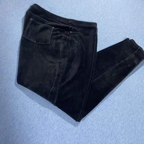 Lanesboro XL Black Corduroy Stretch Pant Leggings