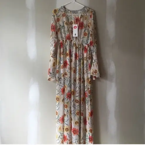 Wildfox  Daisy Maxi Lace Up Dress