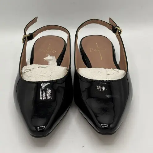 Linea Paolo Women's Shoes Black Delphi Pointed Toe Cut-Out Ballet Flats Size 5M